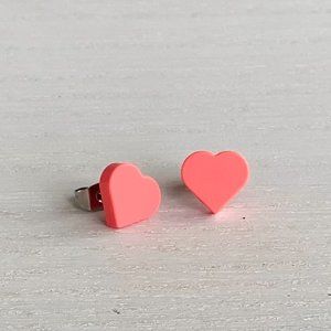 New  auth LEGO Coral Earrings